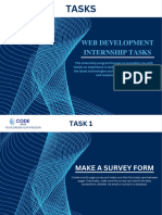 Web Development Task