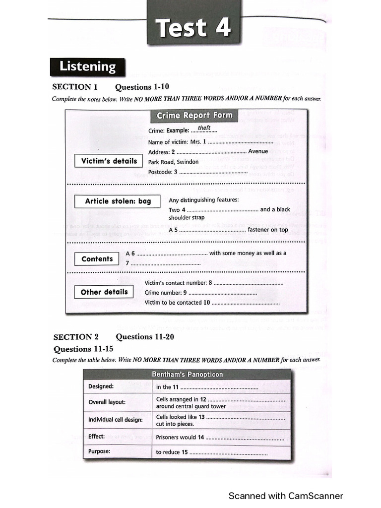 Stest 4 | PDF