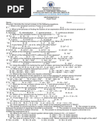 POST-test Math