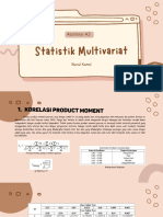 Statistik Multivariat