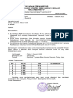 Surat Pemberitahuan Vaksin Covid 19 5 Jan 2022