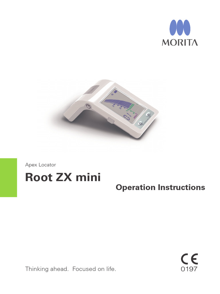 Root ZX Mini Apex Locator Manual | PDF | Electrical Connector ...