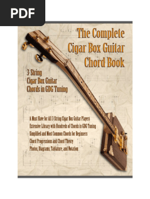 マンドリン　101 The Complete Cigar Box Guitar Chord Book (Brent Robitaille