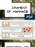 Sacrament of Marriage