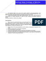 Pharma Prelim Assignment 1 - Pharmacodynamics..