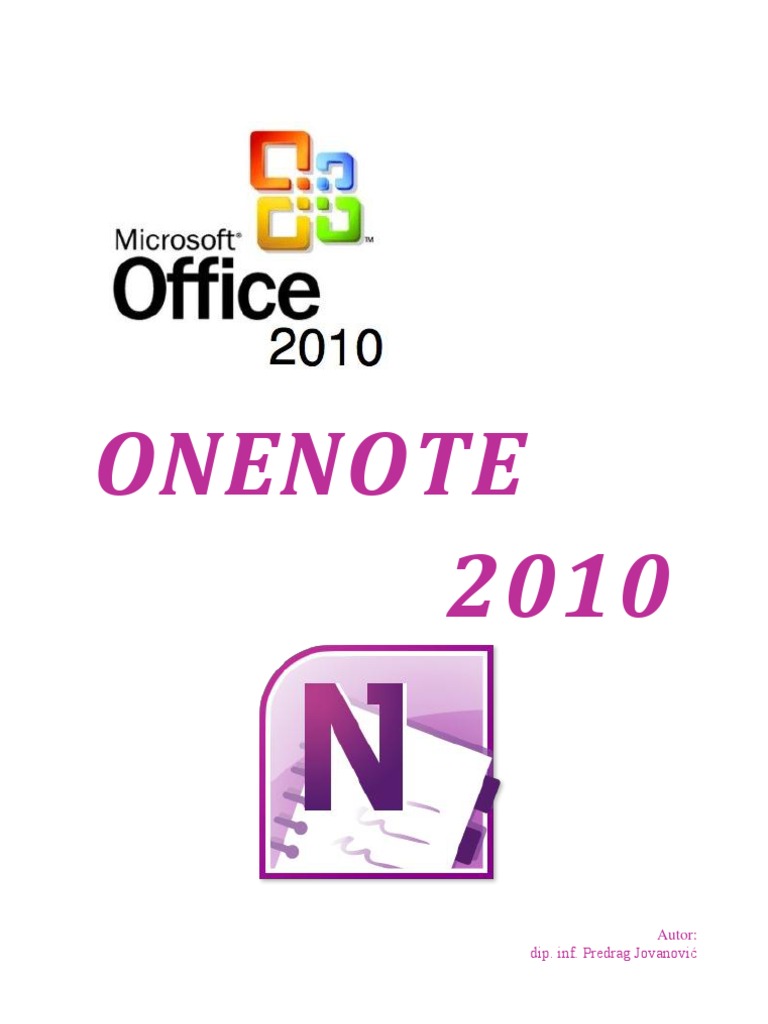OneNote 2010 Guide for Teams | PDF