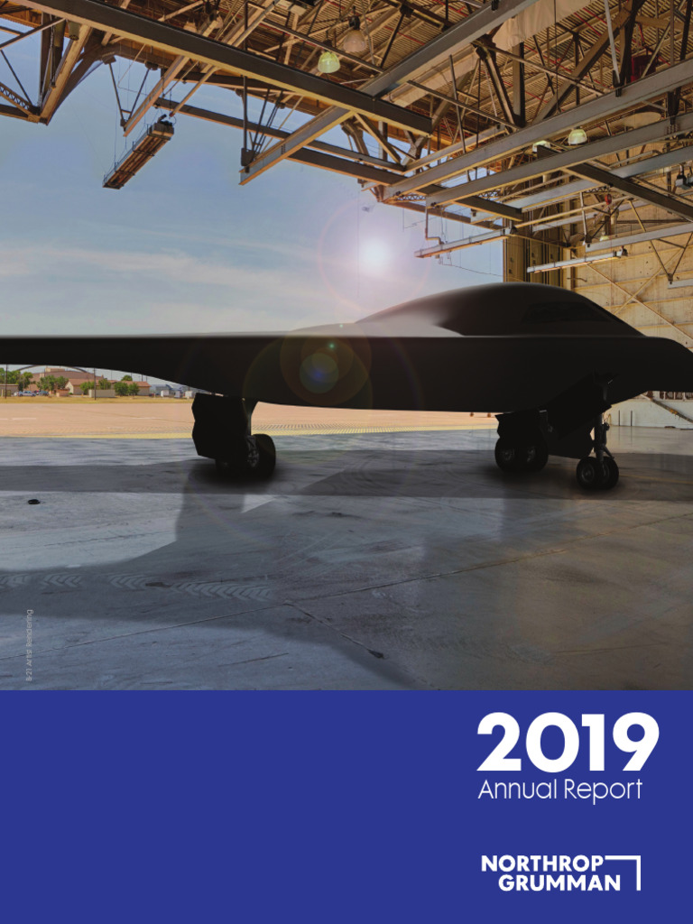 2019 Annual Report Northrop Grumman PDF Nasa Missile Defense