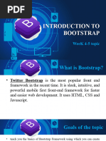 Intro To Bootstrap