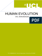 Anthroschools Human Evolution Resource Pack - Biology A-Level