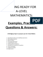 Maths Bridging Task ALLin1