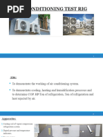 HMT - Air Conditioning Test Rig