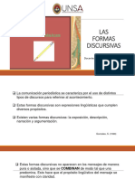 Sesión 1 Formas Discursivas