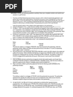 Acctg 13 - Partnership Formation - Assignment 2