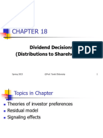 Ch.18-Dividend Decisions-Modeling