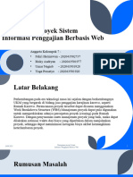 Kelompok 7 (Manajemen Proyek Sistem Informasi Penggajian Berbasis Web)