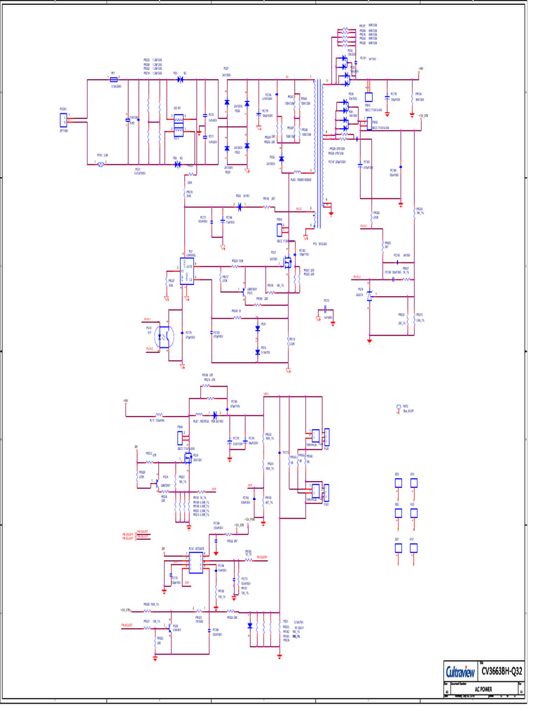 CV3663BH-Q32 Power Supply | PDF