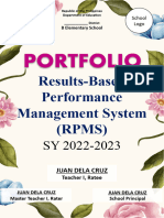 RPMS Portfolio For Teacher 1 3