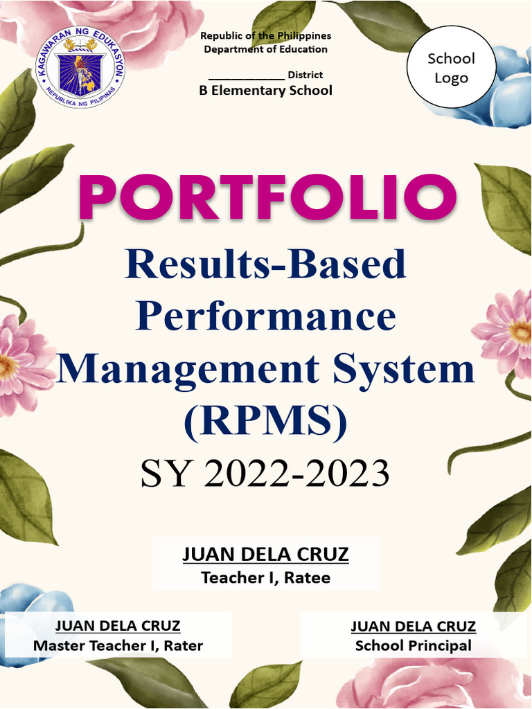 RPMS Portfolio for KRA Objectives 2025 | PDF | Learning | Educational ...
