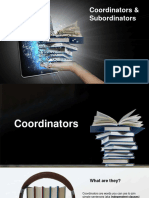 Coordinators Subordinators