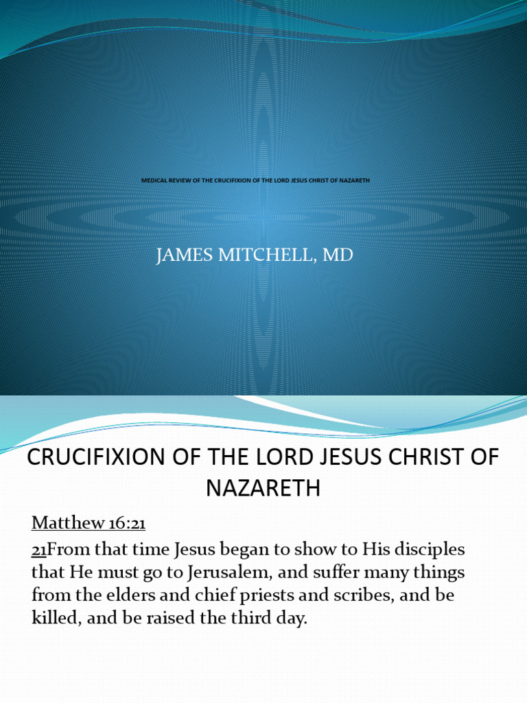 Crucifixion | PDF | Jesus | Resurrection Of Jesus