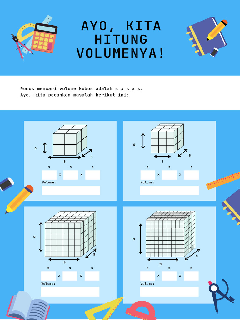 Rumus Volume Kubus dan Balok | PDF