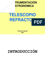 Telescopio Refractor