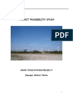 Sachal Feasibility Study 50 MW Utility Scale Wind Power