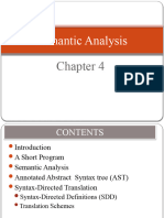 Com DSGN Chapter - 4 - Semantic Analysis