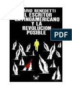 El Escritor Latinoamericano y La Revolucion Posible Mario Benedetti