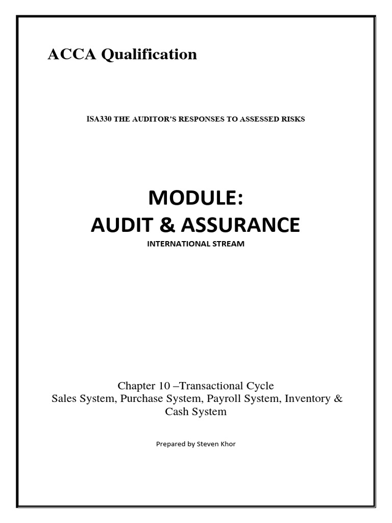 Chapter+11 Transactional+Cycle | PDF | Payroll | Accounts Payable