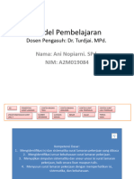 Slide Model Pembelajaran.