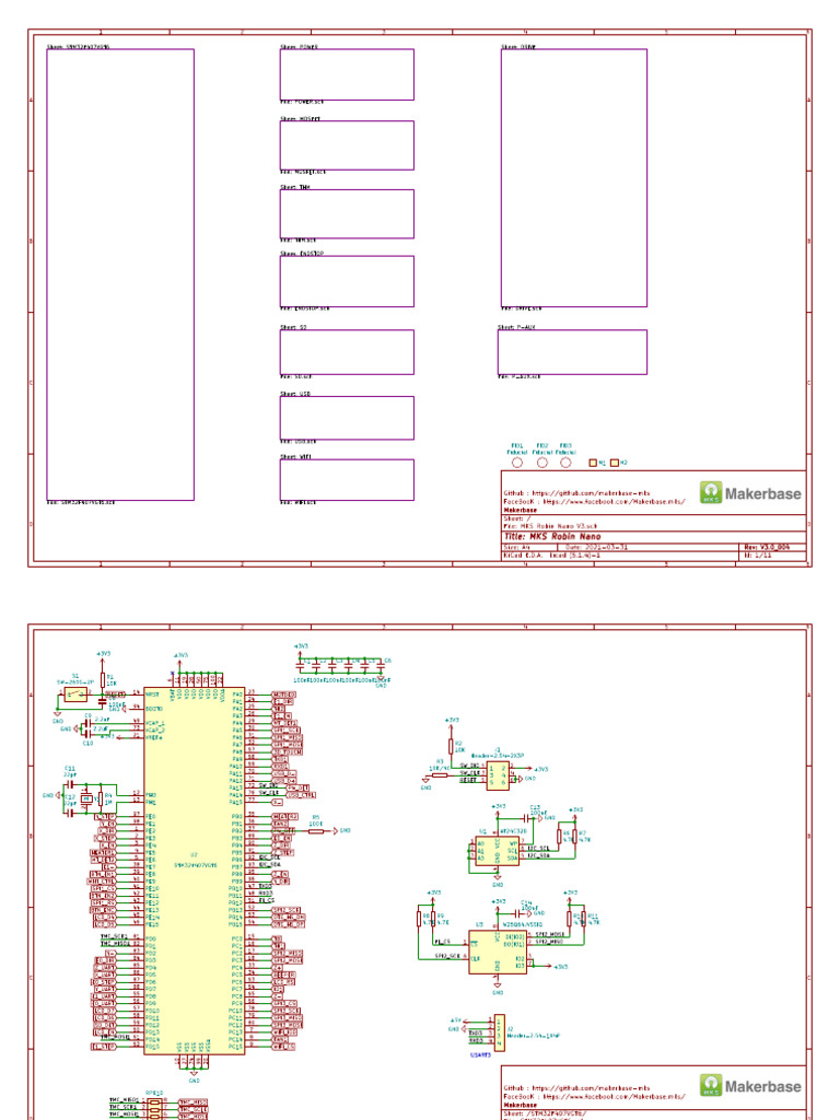 MKS Robin Nano V3 Pinout Guide | PDF