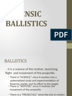 Criminalistic Forensic Ballistics