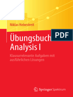 Hebestreit n Ubungsbuch Analysis i Klausurrelevante Aufgaben