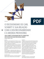 O Decisionismo de Carl Schmitt