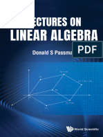 Passman Ds Lectures On Linear Algebra