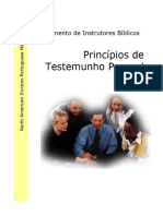 Treinamento de Instrutores Bíblicos. Princípios de Testemunho Pessoal