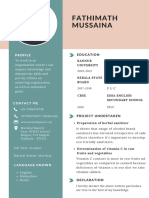 Mussaina CV