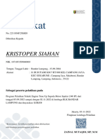Certificate (BLK)