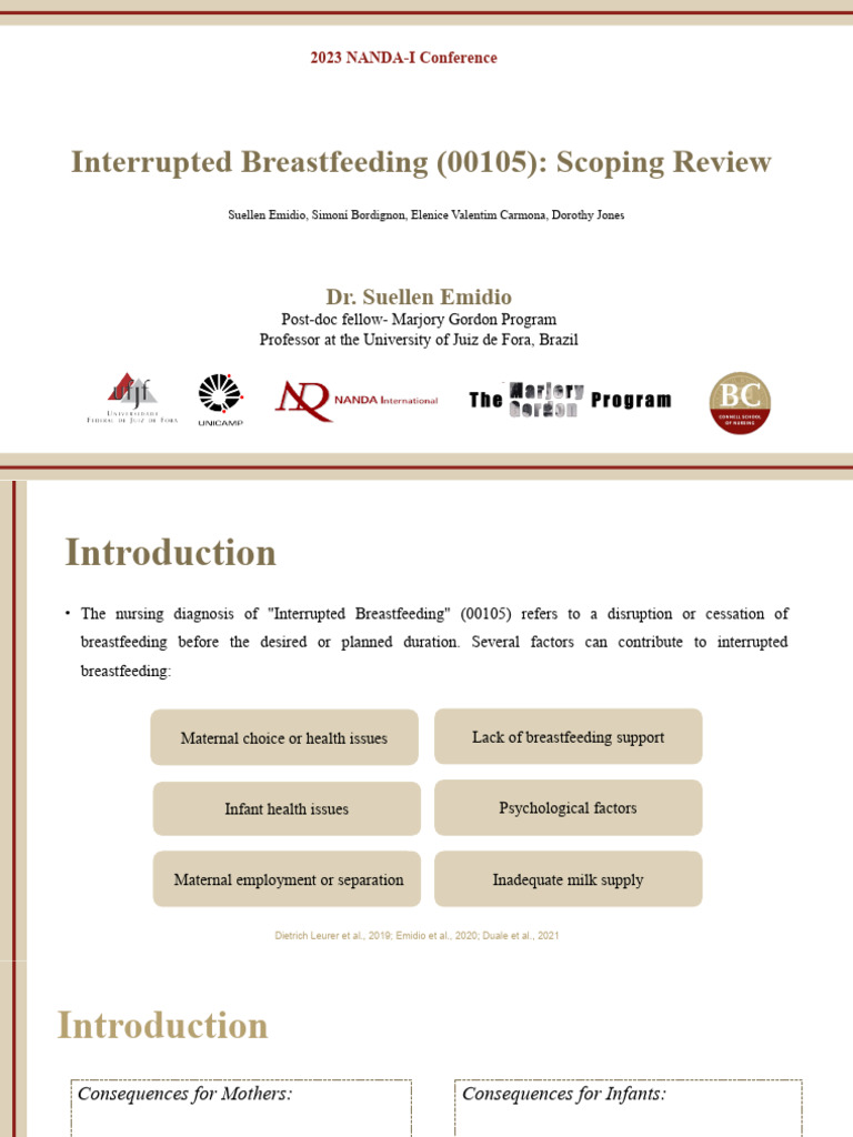 NANDA Interrupted Breastfeeding PDF Breastfeeding Breast Milk