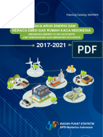 Neraca Arus Energi Dan Neraca Emisi Gas Rumah Kaca Indonesia 2017-2021