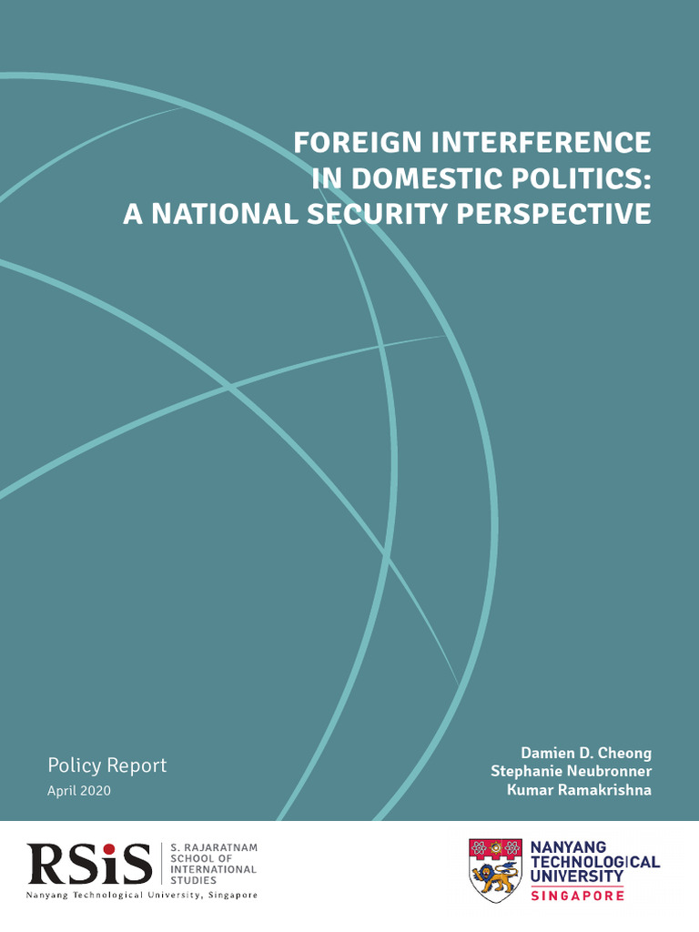 Foreign Interference in Singapore Politics | PDF | Singapore | World ...