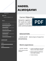 Hadeel Almoqahwi: Carrer Objectives