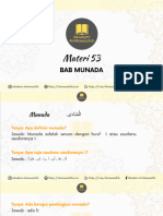 Materi 53 BAB MUNADA