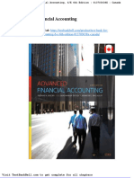 Test Bank For Advanced Financial Accounting 6 e 6th Edition 013703038x Canada