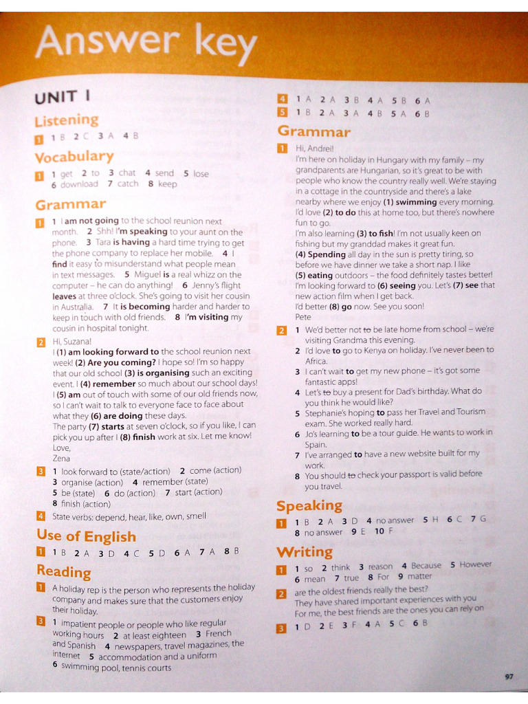 Gold Pre First Exam Maximiser Keys Compress | PDF