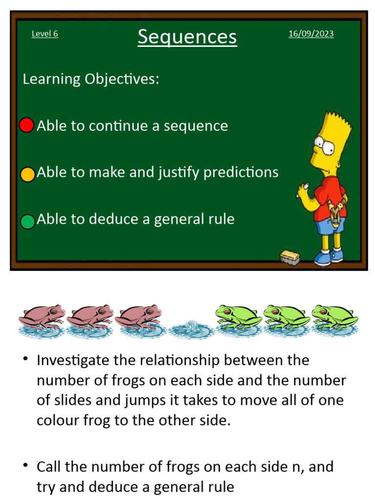 Sequences 1 Yr 7 PDF Mathematics Elementary Mathematics