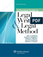 A Practical Guide to Legal Writ - John C. Dernbach