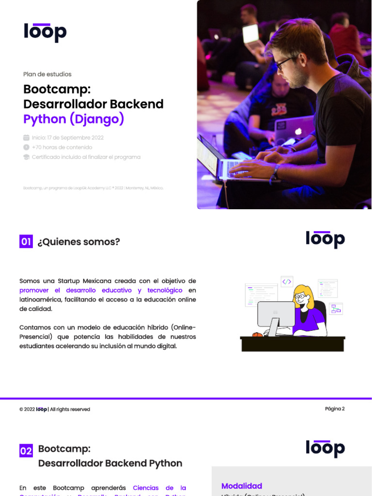Bootcamp Desarrollador Backend Python Django | PDF