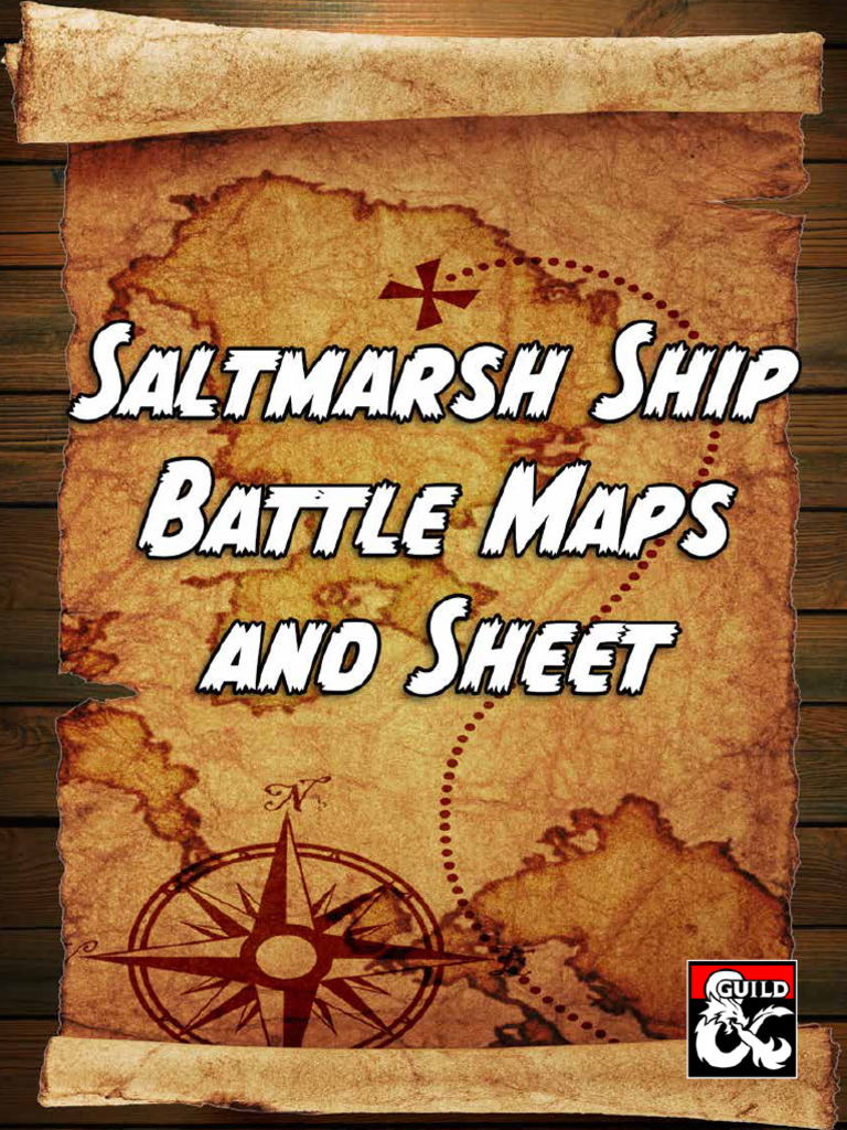 Saltmarsh Ship Battle Maps and Sheet PDF Ships Freight Transport